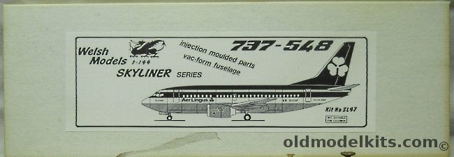 Welsh 1/144 Boeing 737-548 - Aer Lingus Airlines, SL47 plastic model kit